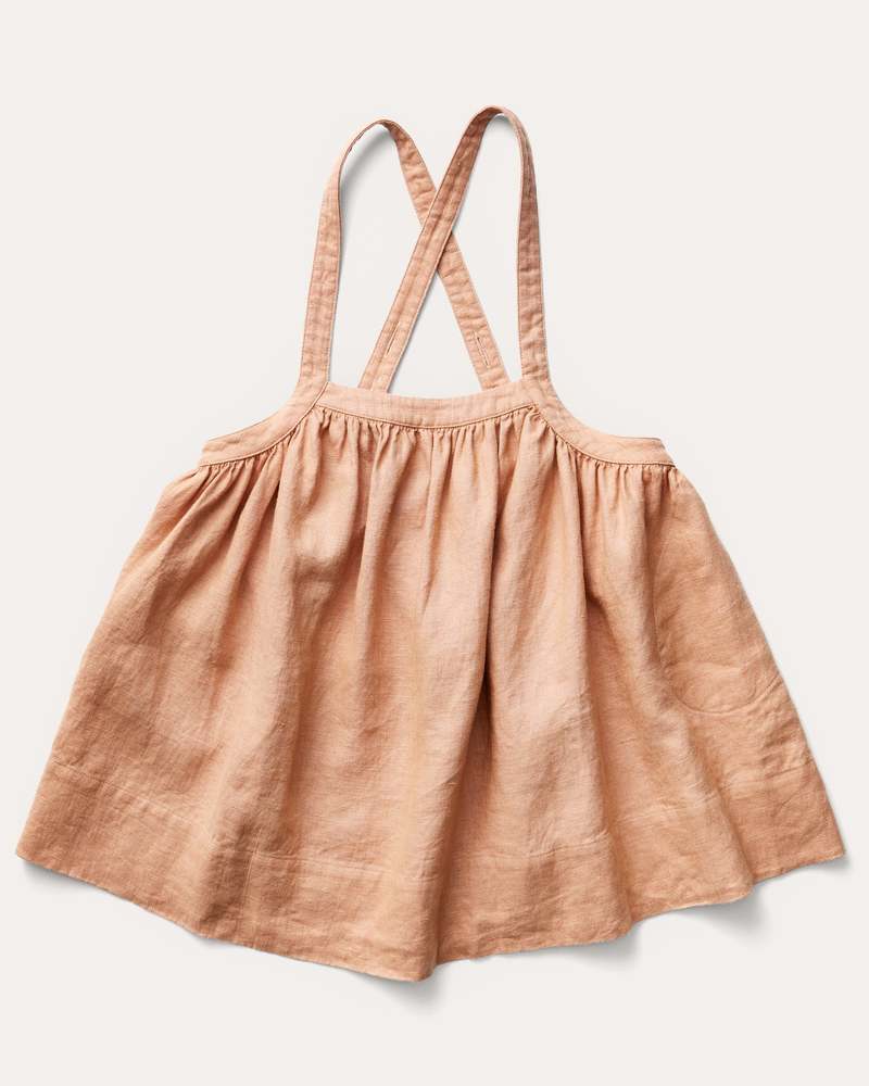 Soor Ploom Eloise Pinafore in Fenugreek | Garmentory