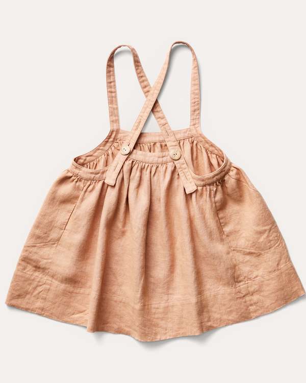 Soor Ploom Eloise Pinafore in Fenugreek | Garmentory