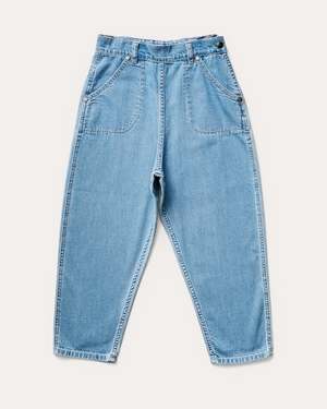 Soor Ploom Nova Jean in Light Wash Denim | Garmentory