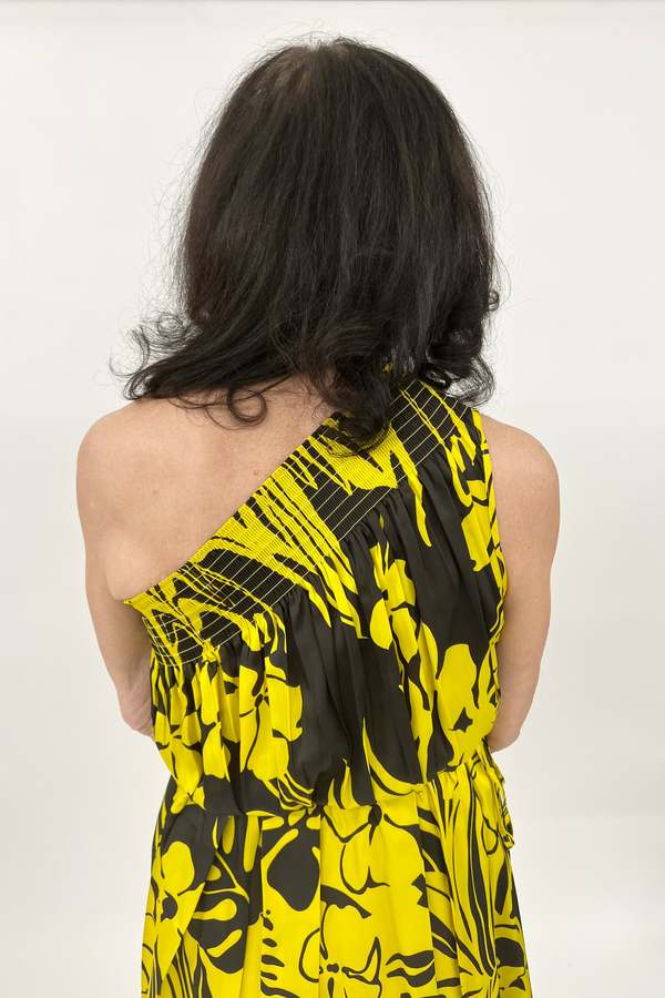 No. 21 One Shoulder Dress - Flower Print | Garmentory