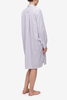 The Sleep Shirt Long Sleep Shirt - Lavender Stripe - Thumbnail 3