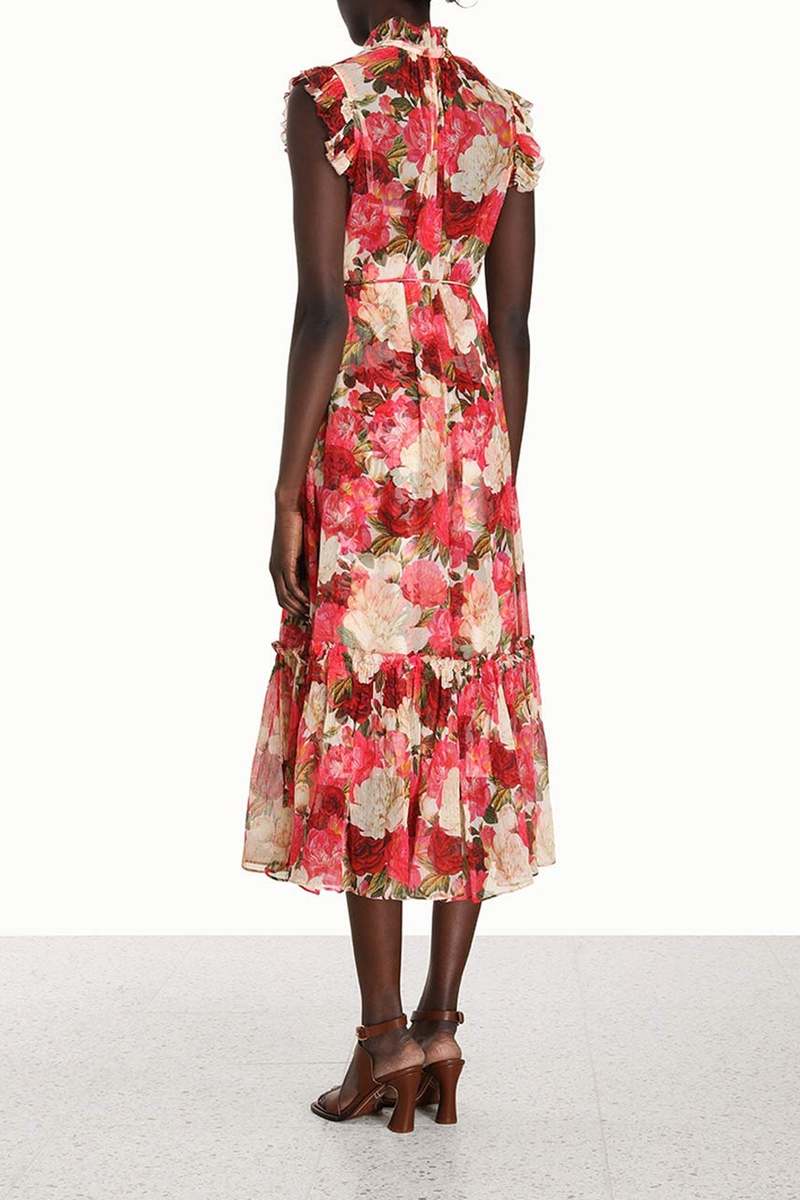 【Zimmermann】ILLUSTRATION FLUTTER DRESS 大人気 フラッター Zimmermann Dresses | Australian Designer Collection | Coveti
