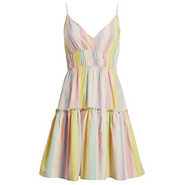 Rails Carmen Dress - Guava Stripe | Garmentory Rails Carmen Dress - Guava Stripe | Garmentory