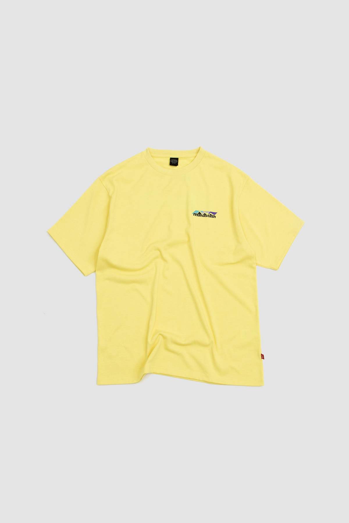 Manastash Scheme Logo T Shirt - Lemon - Image 1 of 4