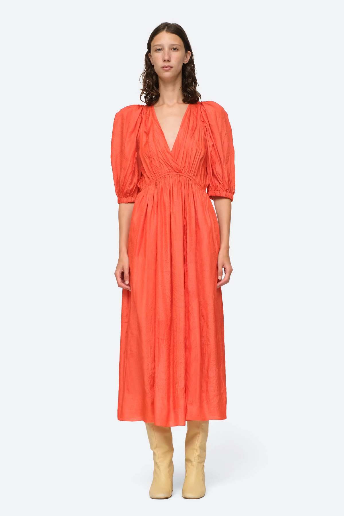 sea roberta silk maxi dress Sea NY Roberta Dress - Red