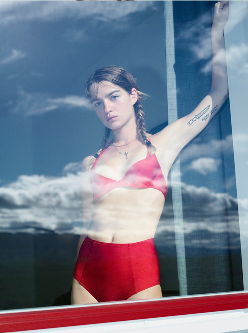 YASMINE ESLAMIビキニ Yasmine Eslami Nina Mini Bikini Brief - Meadow | Garmentory