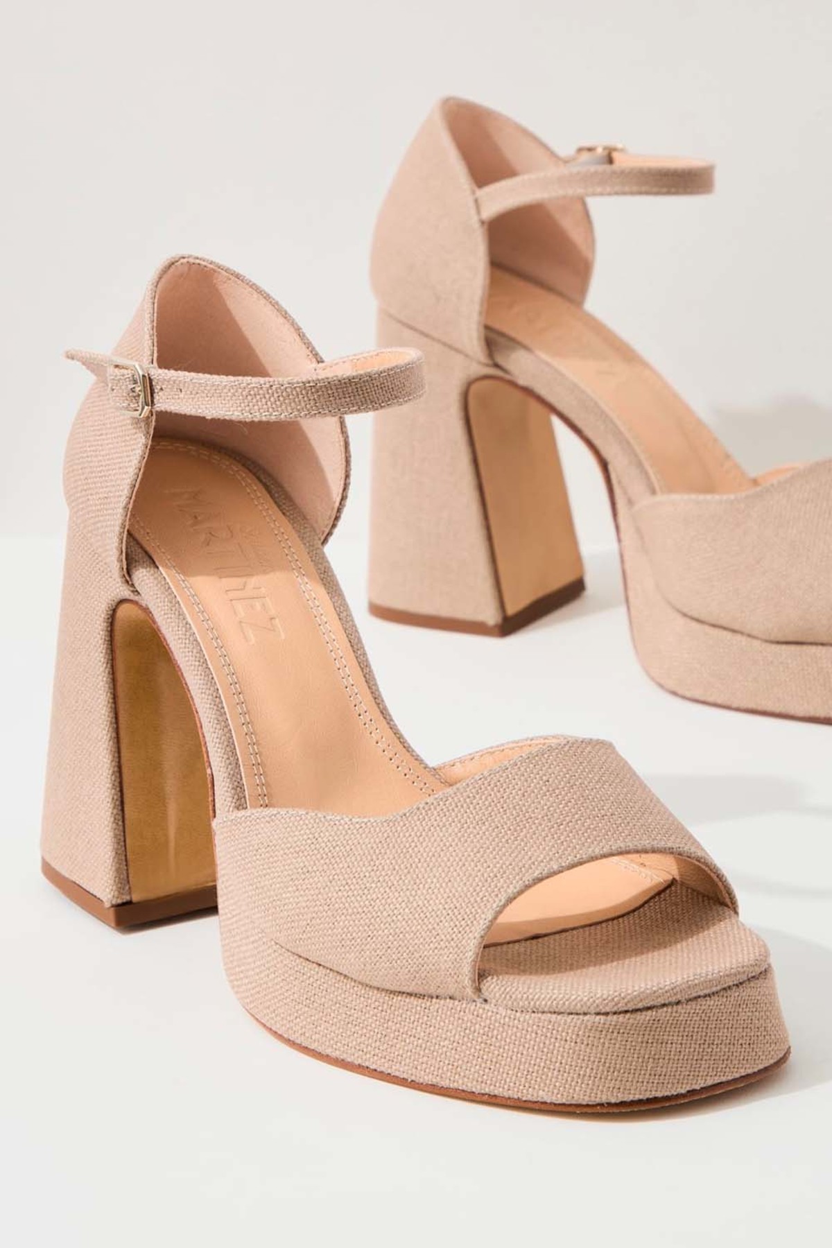 ROGERS KID SUEDE SANDAL in True Nude by ATELIERS