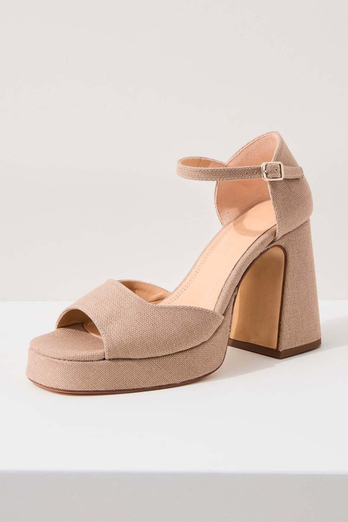ROGERS KID SUEDE SANDAL in True Nude by ATELIERS main image 1
