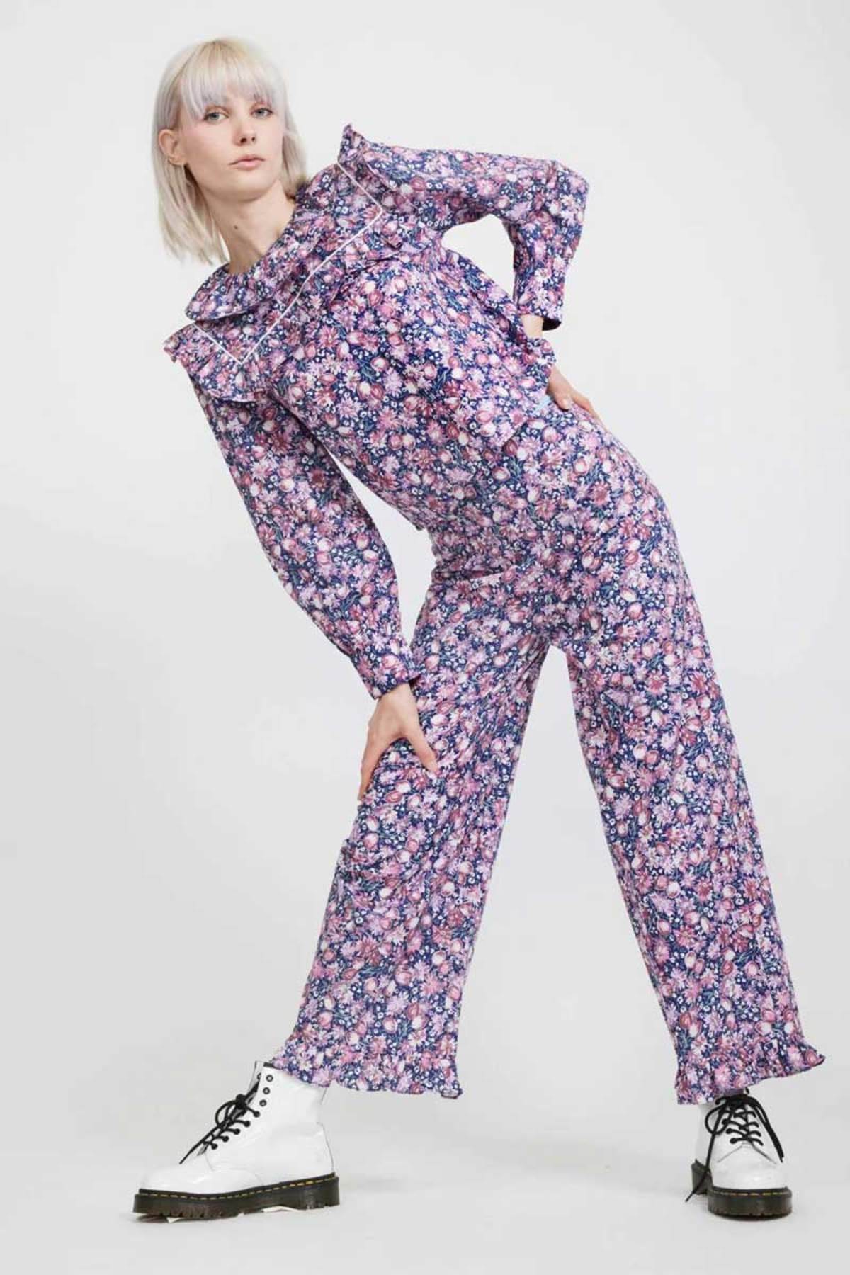 BATSHEVA Ruffle Pant - Inglesham - Image 3 of 5