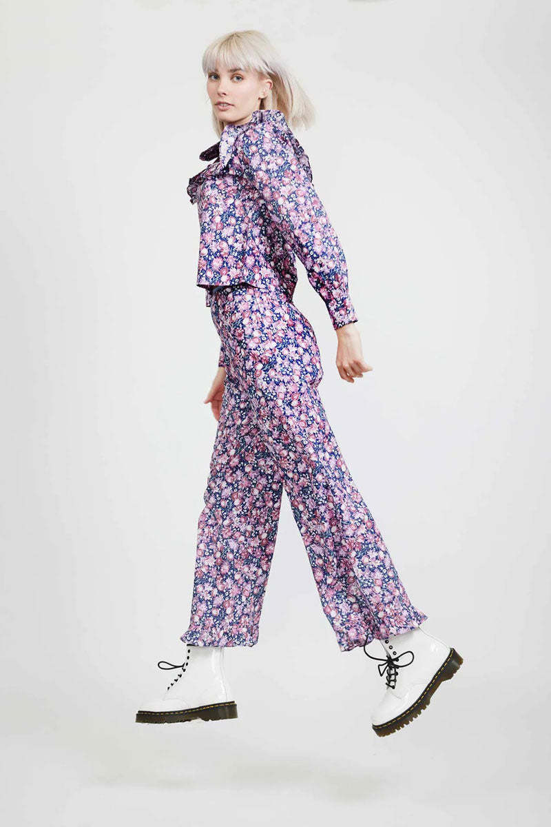 BATSHEVA Ruffle Pant - Inglesham