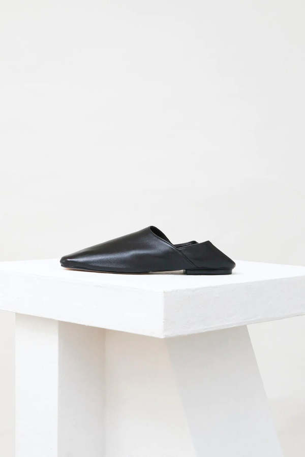 Souliers Martinez Altamira Leather shoes - Black Silk Leather