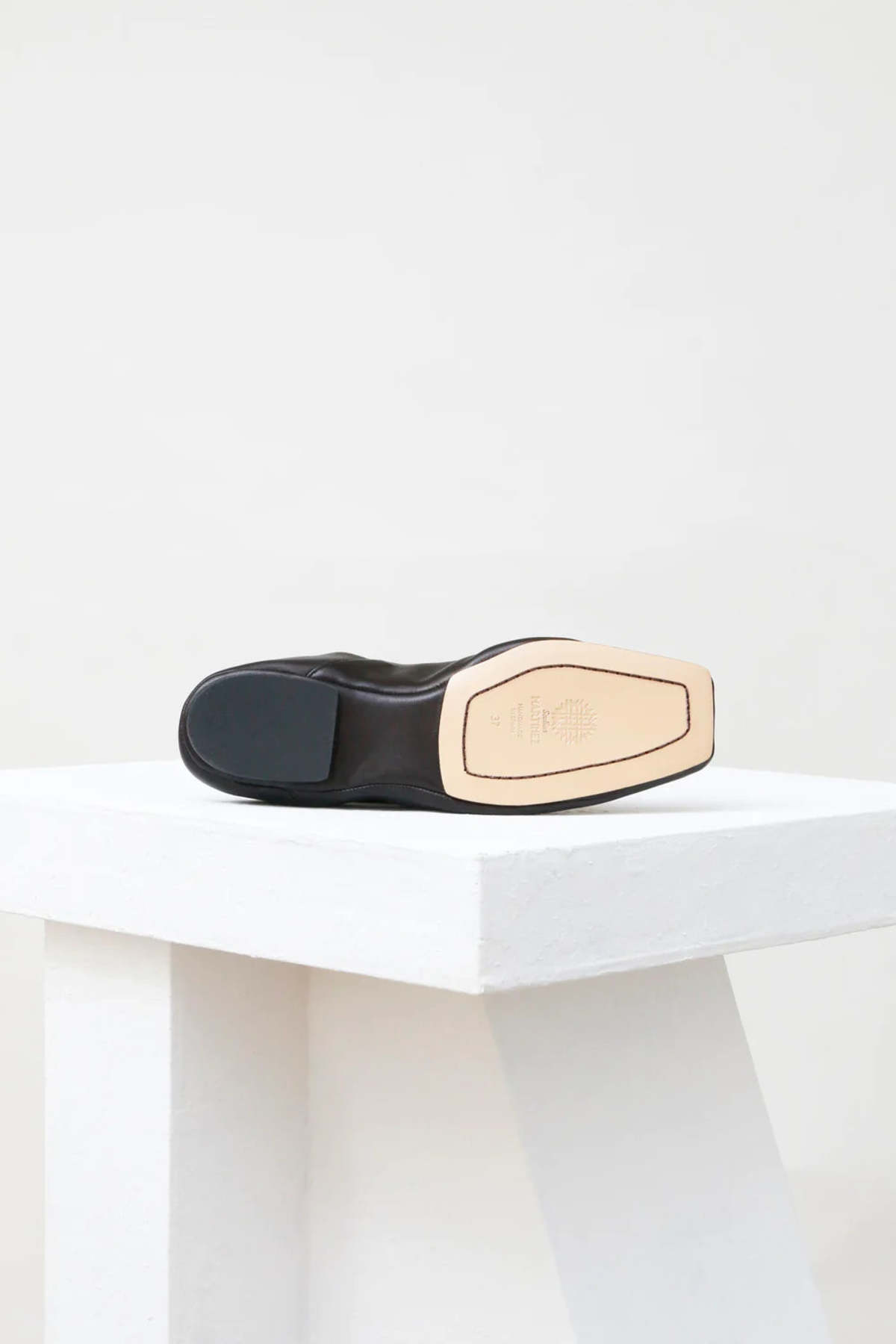 Souliers Martinez Altamira Leather shoes - Black Silk Leather - Image 4 of 5