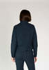 Aequamente Cotton Linen Jacket - Navy - Thumbnail 4