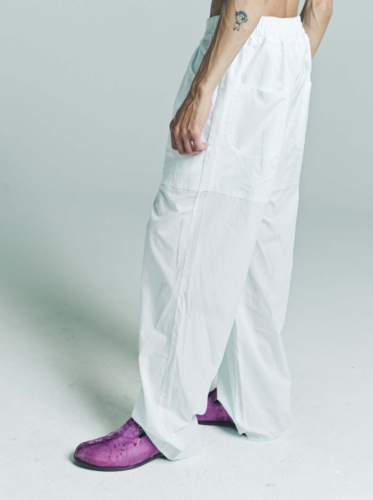 新品 emiriawiz Classical tweed tuck pants EmiriaWiz パンツ Classical tweed tuck pants