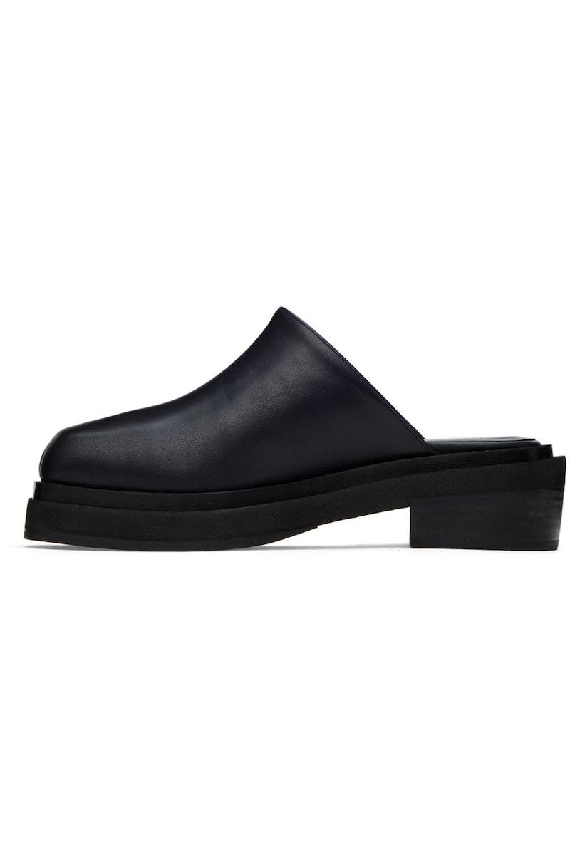Eckhaus Latta Zoe Clogs - Black/Black
