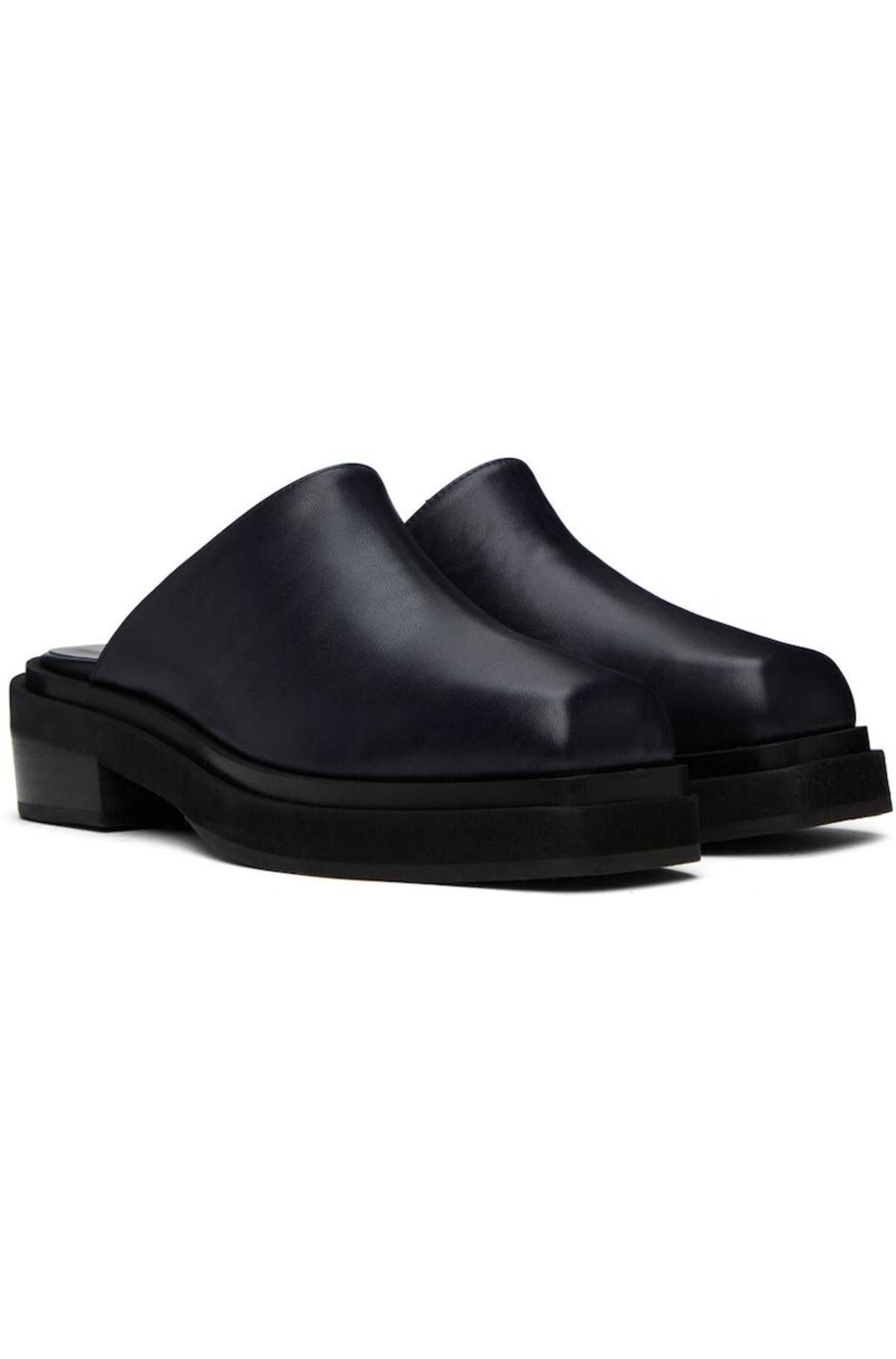 Eckhaus Latta Zoe Clogs - Black/Black - Image 4 of 4