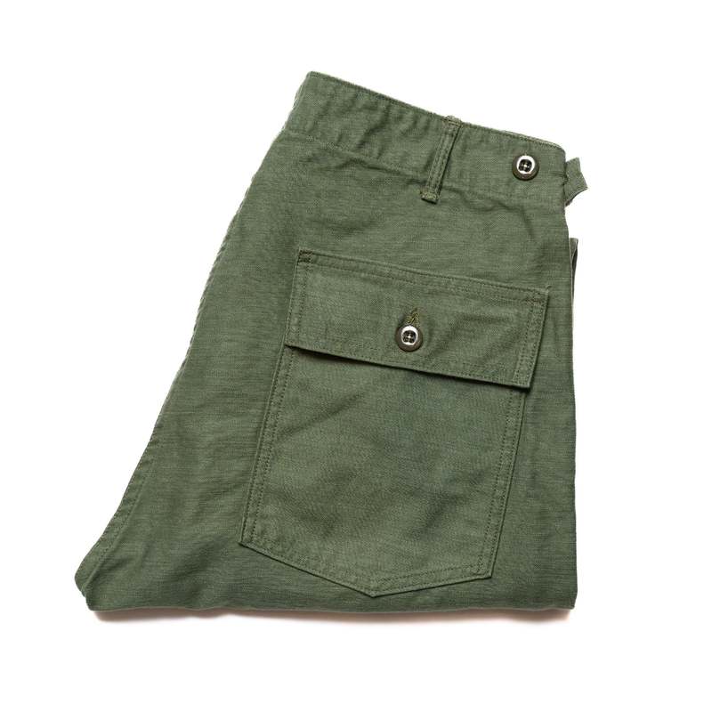 Orslow Slim Fit US Army Fatigue Pants - Green Orslow Slim Fit US Army Fatigue Pants - Green