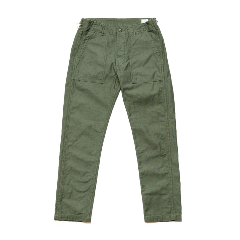 Orslow Slim Fit US Army Fatigue Pants - Green Orslow Slim Fit US Army Fatigue Pants - Green