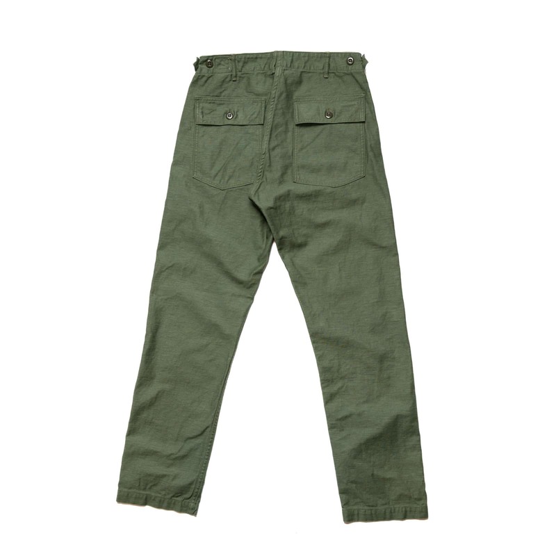Orslow Slim Fit US Army Fatigue Pants - Green Orslow Slim Fit US Army Fatigue Pants - Green