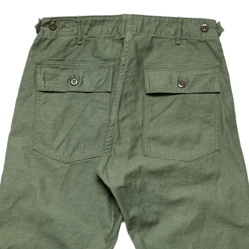 Orslow Slim Fit US Army Fatigue Pants - Green Orslow Slim Fit US Army Fatigue Pants - Green