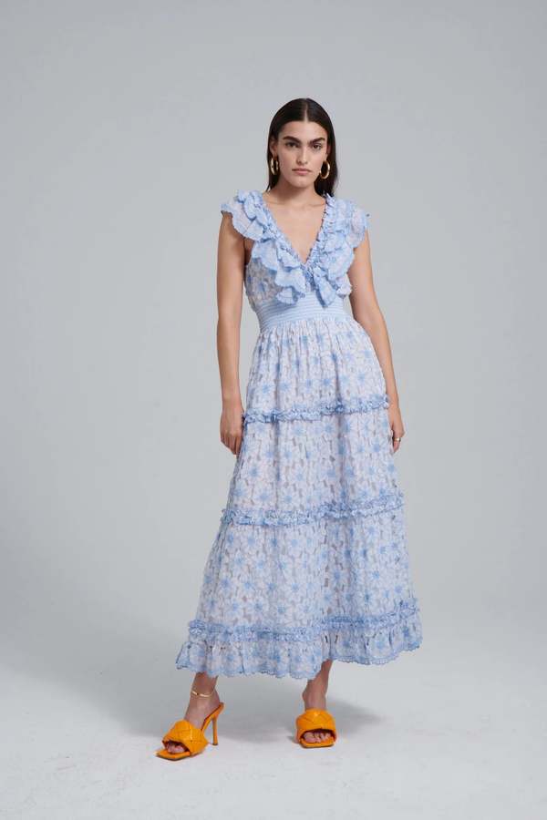 knee length dresses for ladies Ella Midi Dress – LOVE THE LABEL