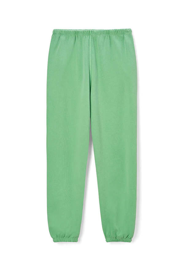 Johnny French Terry Easy Sweatpant - Grass // Perfect White Tee