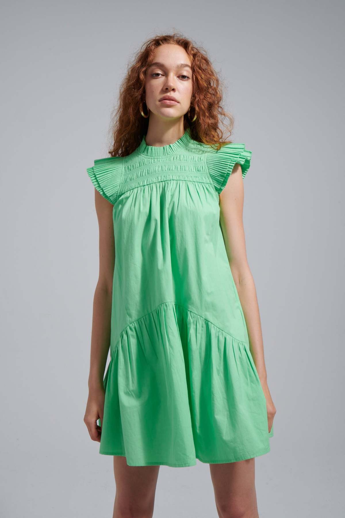 Love the Label Poppy Dress - Green | Garmentory