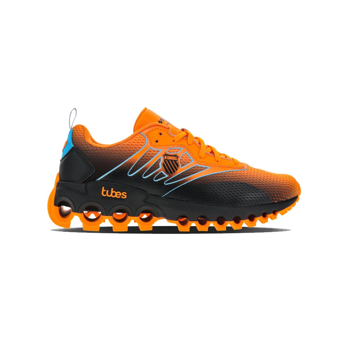 K-Swiss TUBES SPORT X MCLAREN Men 08719-862-M shoes - Papaya/Black