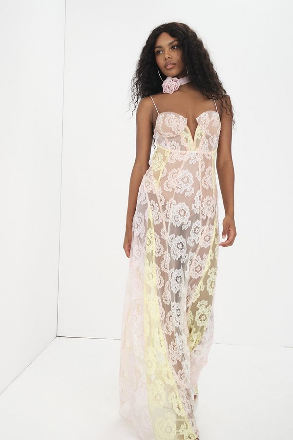 fendi maxi dress FENDI MAXI SILK DRESS – Iryna Sigunava
