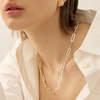 Jenny Bird Andi Slim Chain Necklace - Gold/Silver - Thumbnail 1