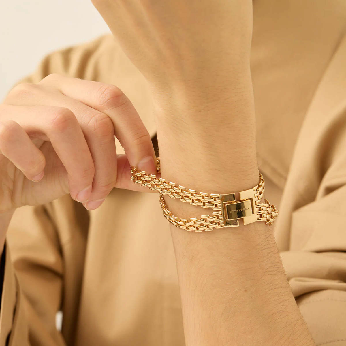 Jenny Bird Francis Mega Bracelet - Gold - Image 2 of 4