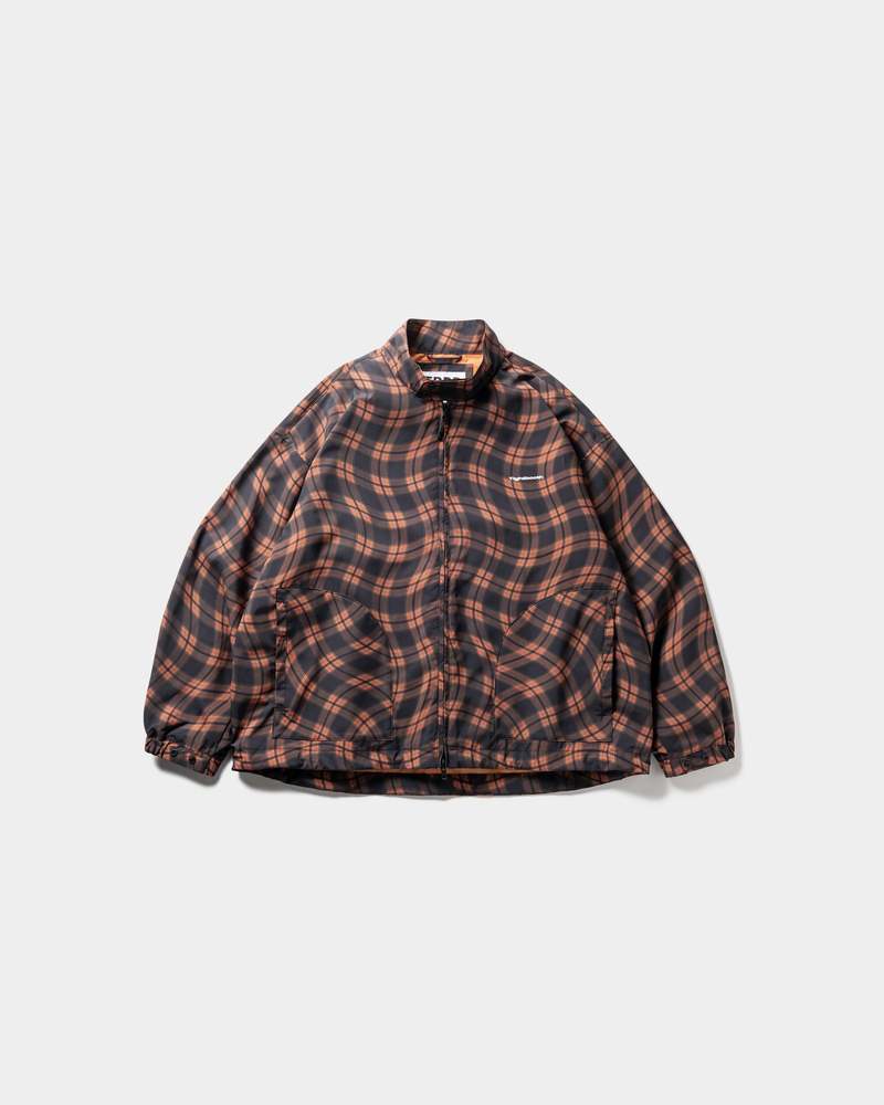ジャケット・アウター TIGHTBOOTH 23SS WAVY PLAID JACKET XL Tightbooth Wavy Plaid Jacket - Orange | Garmentory