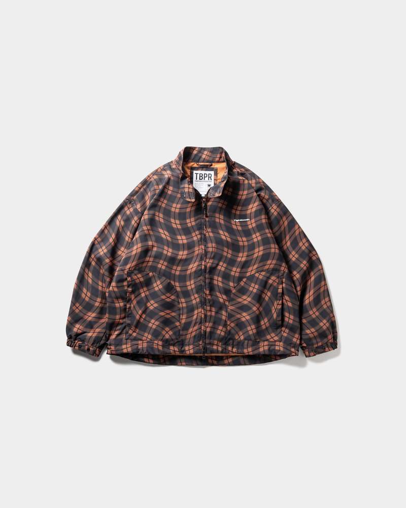 tightbooth wavy plaid jacket