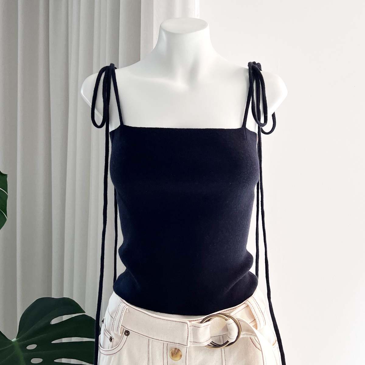 Extreme Cashmere Love Cashmere Top - Navy - Image 1 of 5