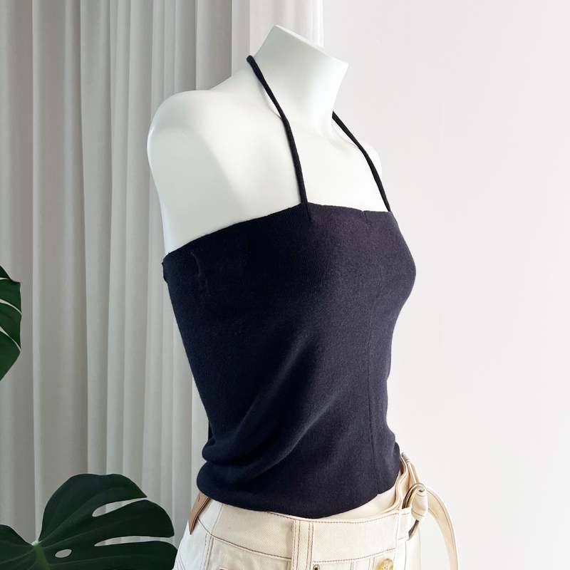 Extreme Cashmere Love Cashmere Top - Navy