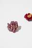 oscar de la renta  BEJEWELED FABRIC FLOWER EARRINGSINGS - Thumbnail 4