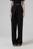 Christopher Esber Belted Wool Pleat Trouser - Thumbnail 1