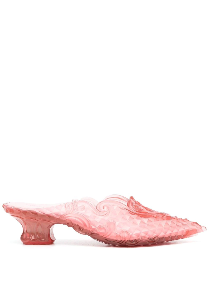 melissa Y/PROJECT クリアミュール melissa/メリッサ Melissa + Y/Project Court Shoe / クリア