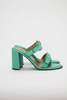 Petar Petrov BLOCK HEEL STRAP MULES - EUCALYPTUS - Thumbnail 8