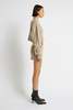 Christopher Esber CABLE KNIT MICRO SKIRT - TAN - Thumbnail 2