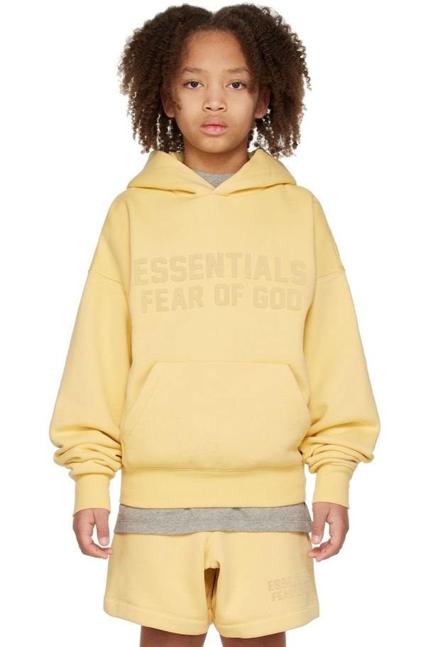 essential yellow hoodie