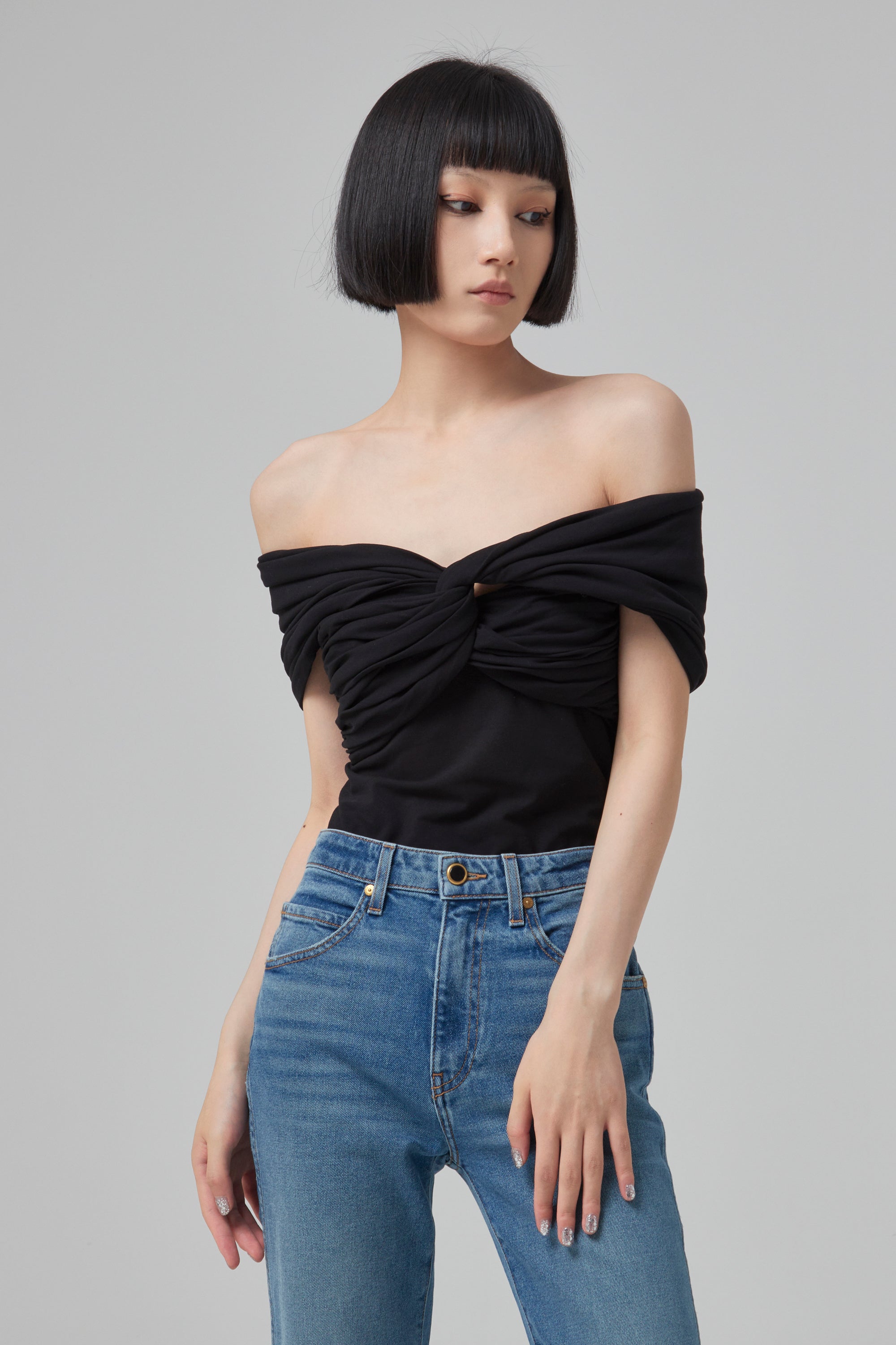 Khaite コテリアレサシャケット長袖 6034729TEXTUREDLAMB 200 KHAITE The Ash Dress | Green | FARFETCH