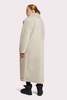 yves salomon  COAT IRONED MERINOS LAMB - Thumbnail 15