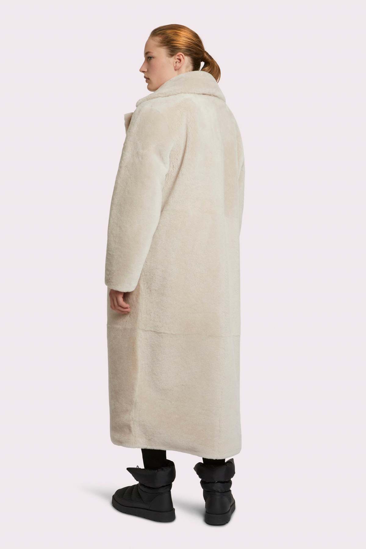yves salomon  COAT IRONED MERINOS LAMB - Image 15 of 21