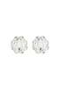 Alessandra Rich Earrings - Crystal/Silver - Thumbnail 2