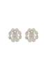 Alessandra Rich Earrings - Crystal/Silver - Thumbnail 3
