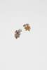 Oscar De La Renta Crystal Flower Earrings - Thumbnail 2