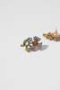 Oscar De La Renta Crystal Flower Earrings - Thumbnail 4