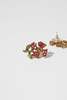 Oscar De La Renta Crystal Flower Earrings - Thumbnail 9