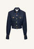 Magda Butrym DENIM 07 JACKET - NAVY - Thumbnail 6